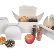 조각케익박스/뉴화이트/소/5장 13x10.5x8cm