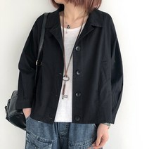 여성 크롭 춘추 자켓 하늘비즈 C10 H675H343