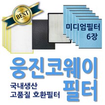 웅진코웨이공기청정기필터 호환 AP-1008BH AP-1008CH AP-1008DH AP-1007EH AP-1007AH AP-1007GH(어린아이와 펫전용), 1) AP-1008 정품교체방식(아이와 펫전용)