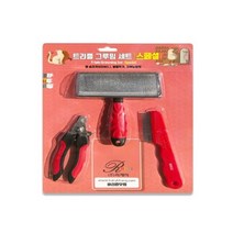 반려동물 단모 장모 죽은빗 애견 브러쉬 발톱관리 스페셜 세트 소형견빗 허스키