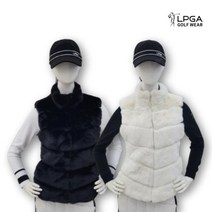 LPGA 골프웨어 여성 겨울 퍼 베스트 조끼 14VT753