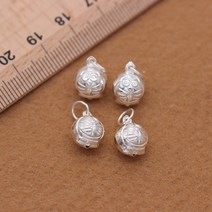 KORELANs990 은방울 고양이 펜던트 펜던트diy 수제 액세서리 부품 진주 재료 팔찌 크리스탈 액세서리