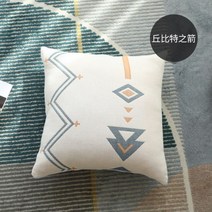 삼각 사각 북유럽 롱 쿠션 쿨 롱 바디 쇼파 필로우 직사각형 등받이 대형 침대 대방석, =큐피드의 화살