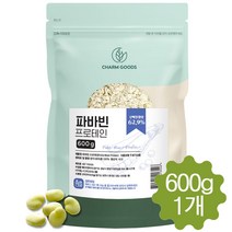 파바빈 잠두콩 단백질 자이언트 파바빈콩 100% 고함량 프로테인 분말 가루 파우더 600g, 1개