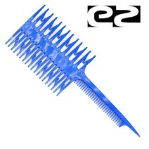 EZ 2WAY 하이라이트 넓은 위빙빗 (블루) 215mm, 개별판매, 1