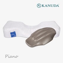 [가누다] 블루라벨 피아노 싱글세트(베개1 허리냅) 메모리폼 경추 베개