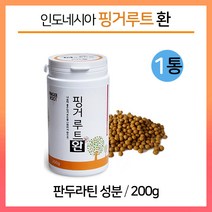 판두라틴 핑거루트 분말 환 인도네시아산 식이섬유 대사량 증가 식품, 200g, 1통