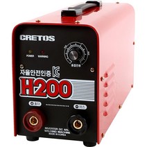 CRETOS 용접기 인버터 직류 아크용접기 H200, 1개