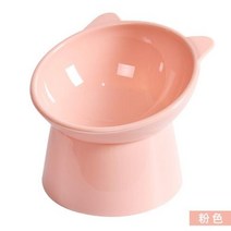 강아지슬개골보호대 쓸개골 무릎 관절 보호대 애완 동물 먹이 그릇 높은 기울기 목 질식 방지 개와 고양이 물 안티 덤핑 개 용품, 2