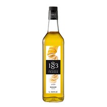 1883 바나나시럽 1000ml, (1883시럽)바나나시럽 1000ml
