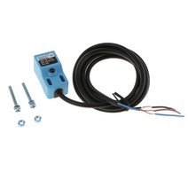 shangren 3 선 DC 시스템 코너 포스트 유도 형 근접 스위치 모듈, 블루, 플라스틱