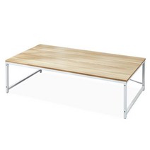 DIY 가구 튼튼한 X형 스틸 프레임 좌식 테이블(1200*600*350) 쇼파 디자인, 1200x600 (YYW1204-6-WH)