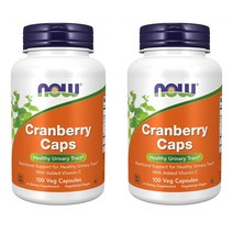 나우푸드 크랜베리 Genuine Whole Food 크린베리 캡슐 100 정 2세트
