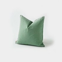 한샘 베이직 쿠션커버 50x50 제이드, 단품