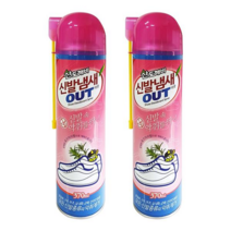 산도깨비 신발냄새 세균 제거 신발냄새아웃 370mlX2개, 370ml, 2개