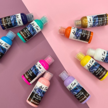 아트트리 전문가용 푸어링 아트 플루이드 아크릴 물감 60ml, 흰색