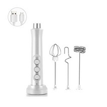 커피세컨즈 핸디 충전식 전동 우유거품기 CS-M02, 화이트, 5개