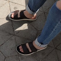 쥬비샵 3cm 와스프 투랩 슬리퍼