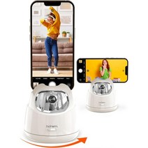 hohem GO 자동 얼굴 추적 삼각대 360도 및 30도스피닝 라이브 스트리밍 Vlog 비디오 녹화 제스처 제어 기능 2축 AI 태블릿 휴대폰 홀더 10시간 동안 충전 가능 앱, iSteady GO