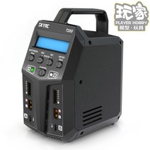 SKYRC T200 스마트 24A 듀얼 200W 균형 충전기 방전기, TRX 플러그로 변경, 1개