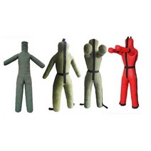 주짓수 소방 훈련 사람모양 샌드백 용품 유도 성인용, 검정색고체키150cm몸무게35kg