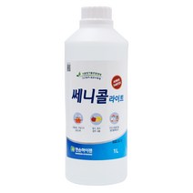 쎄니콜라이트 리필 1리터 어린이용품전용 살균소독제 뿌리는 소독약 아기장난감소독 장난감세척제 자동차살균소독제