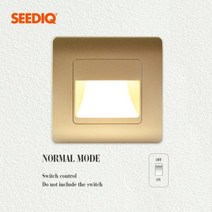 Recessed PIR 센서 계단 홈 계단에 대 한 LED 벽 램프 조명 복도 AC85-265V 인테리어조명, Normal Gold, CHINA, COLD WHITE