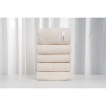 어스메이드 스포츠타월 냄새안나는 수건 오가닉 40수 170g 타월 아이보리 3장