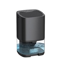 미니 제습기 실내 건조 및 정화 공기 욕실 침실 주방 지하실 옷장에 적합 1000ml, 3.Black - 영국 플러그