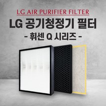 엘지 공기청정기 LA-R110SA 필터 Q 시리즈 국내산 H13, 1개, 001.헤파 탈취 세트(일반형)