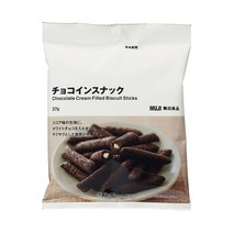 일본 무인양품 초코인 스낵 37g