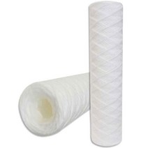 필터나라 실필터 10인치 1차 침전 필터 와운드 녹물 세탁기 샤워기 SUS 하우징 정수기 연수기, 1개, 1M