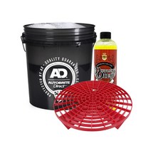 오토브라이트 다이렉트 반투명 블랙 18L 세차 버킷 + 듀플렉스 듀 카샴푸 500ml (사은품증정)