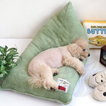 삼미호 스누피 빈백 그린 애견침대 반려견방석