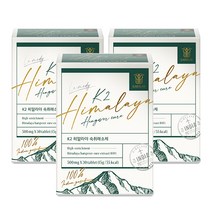 K2 히말라야 숙취해소제, 30정, 3개