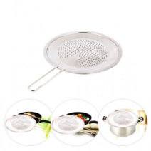 편스토랑 류수영 생선구이팬 후라이팬 덮개 기름튐방지 뚜껑 스텐, 28cm