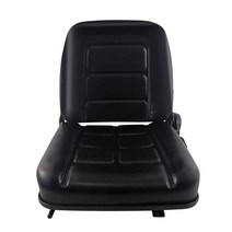 중장비의자 시트 화물차 트랙터 지게차 포크레인, 검정색 대형 시트 + 팔걸이23x28