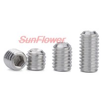 만능 육각렌치 볼렌치 비트 5~ 50pcs M1.6 M2 M2.5 육각 소켓 세트 스크류 컵 포인트 A2-70 304 스테인리스, 04 M3_10 20mm (10pcs)