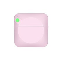 핸드폰사진인화기 사진출력기휴대용 미니 감열 무선 블루투스 사진 프린터 모바일 안드로이드 iOS 전화, 02 분홍색