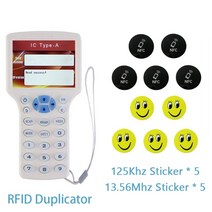 rfid 복사기 태그 스티커 rf 카드 새로운 휴대용 영어 주파수 스마트 칩 키 리더, 4-그림이 보여주듯이