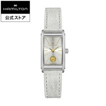 해밀턴 공식 시계 HAMILTON American Classic Lady Hamilton 아메리칸 클래식 아드모어 쿼츠 쿼츠 18.7MM × 27MM 가죽 실버 × 실버 H11221850 여성 손목시계 여성 정규품 브랜드 쟈니