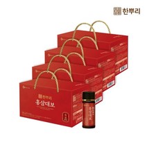 CJ제일제당 한뿌리 홍삼대보 10병/4BOX, 없음, 4개