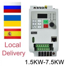 위상변환기 220v입력 380v출력 뜨거운! 0.75KW/1.5kw/2.2KW/단상 인버터 출력 3 상 VFD 주파수 변환기 가변, 02 4KW(6HP)_01 380V