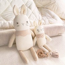 꼬꼬잠 오가닉 와이코 마미&베이비 토끼 애착인형, 오가닉 와이코마미 애착인형