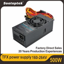 TFX 500W 와이드 전압 160264V PC 전원 공급 장치 80 플러스 청동 스위칭 8CM 냉각 팬 케이스용, [01] EU 플매트 카펫 러그, [01] 500W
