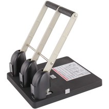 대형 펀칭기 제본 천공기 사무실 서류 문서 천공 기계, 4홀 펀칭기