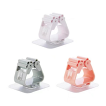 차차미 투명 접착식 다용도 청소도구걸이 6개 랜덤발송, 랜덤