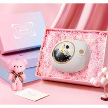 손난로 미니 휴대용 폭발 방지 충전식 가지기 편한, 화이트 5000mAh 대용량