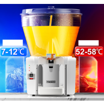 식혜 디스펜서 업소용 차가운 음료 기계 대용량 50L, 50L 단일 냉각