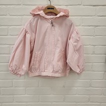 [에스핏]논현점**대박세일** 23년 봄신상 여아동 예쁘게 입을수 있는 와이드 핏 바람막이 점퍼 블루밍핑(PK)SKX101-FFJP01